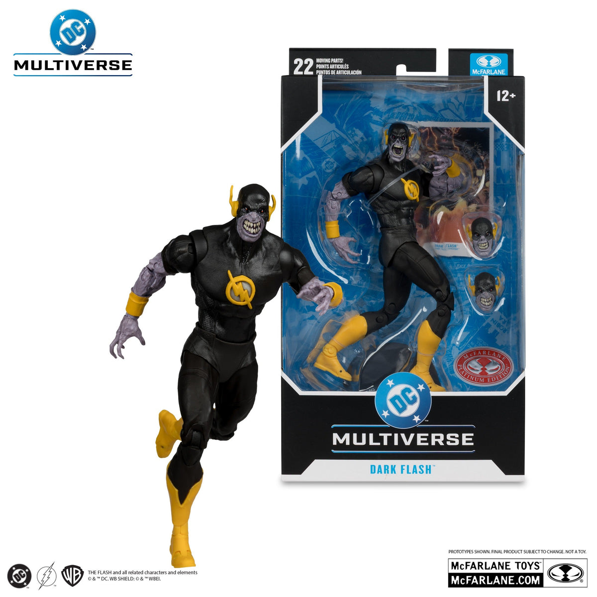 DC Multiverse Red Platinum Label Dark Flash