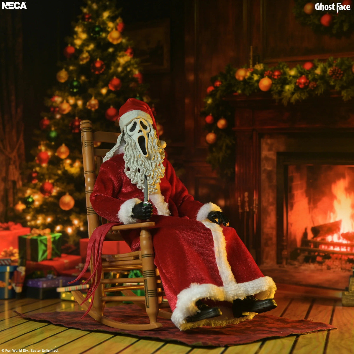 NECA Ultimate Santa Ghost Face