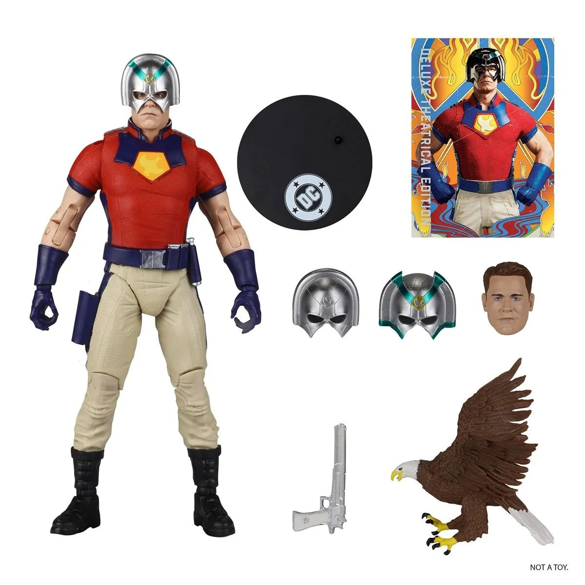 DC Multiverse Deluxe Theatrical Edition Wave 2 Peacemaker: The Series Peacemaker 7-Inch Scale Action Figure