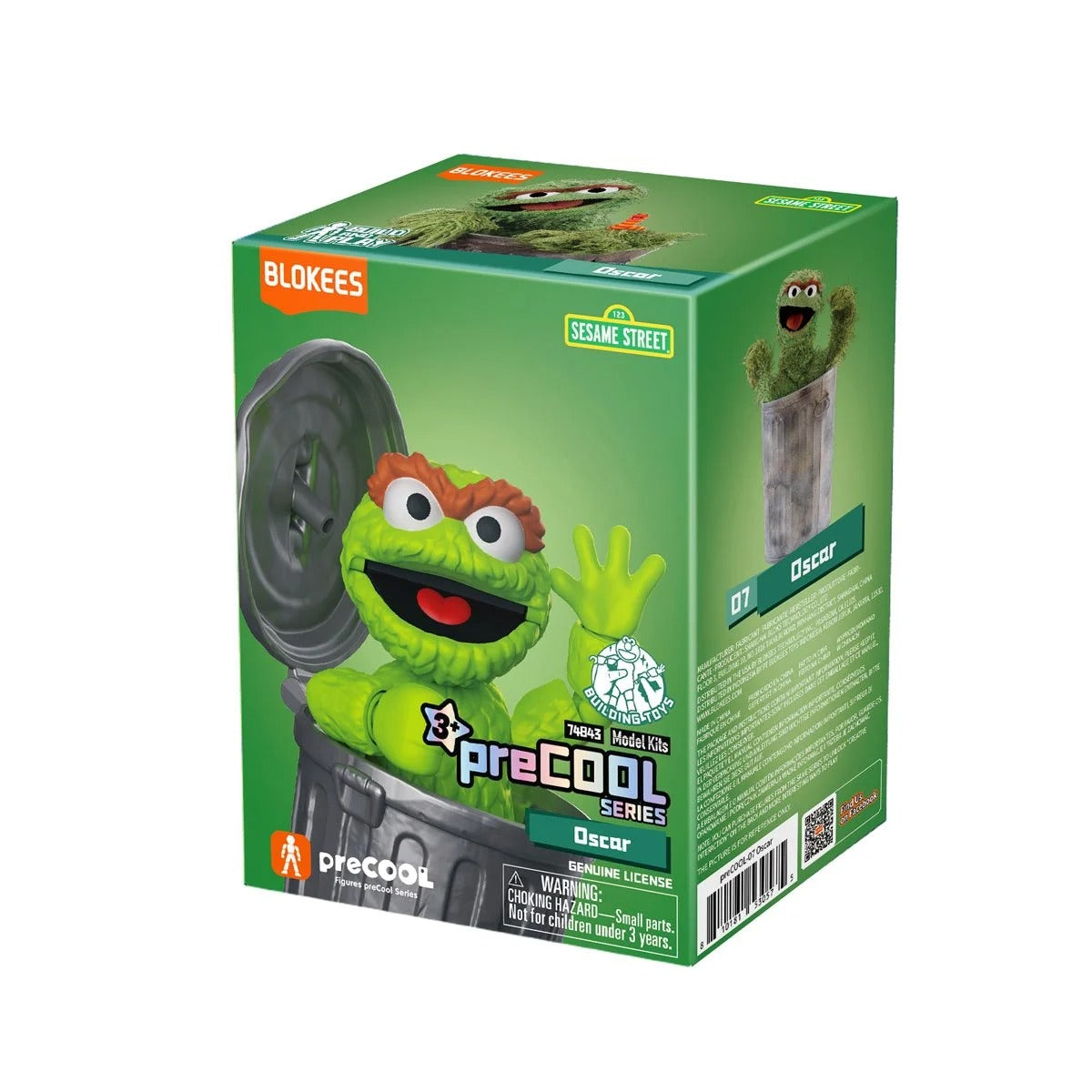 Blokees Sesame Street preCOOL Oscar the Grouch