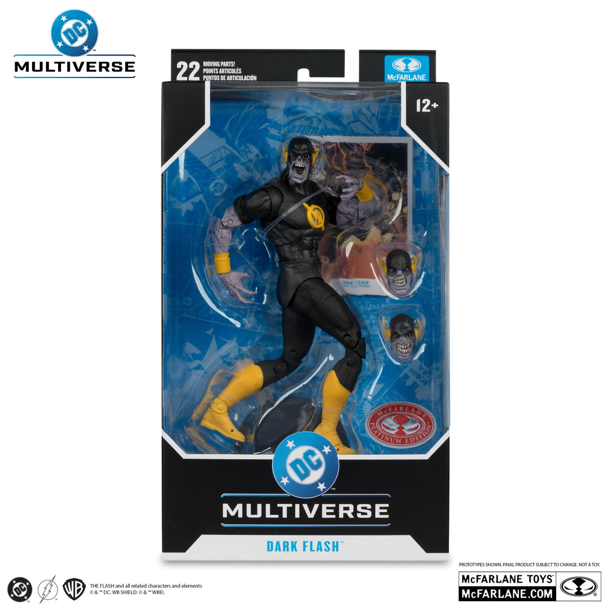 DC Multiverse Red Platinum Label Dark Flash