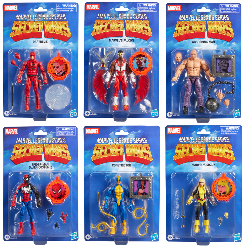 Marvel Legends Series Secret Wars Wave 2 SET OF 6