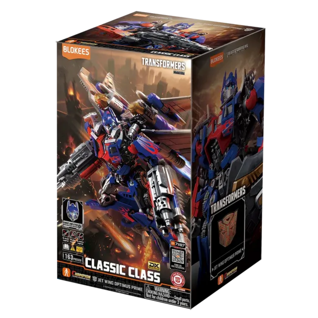 Blokees Transformers Classic Class 21 Jet Wing Optimus Prime