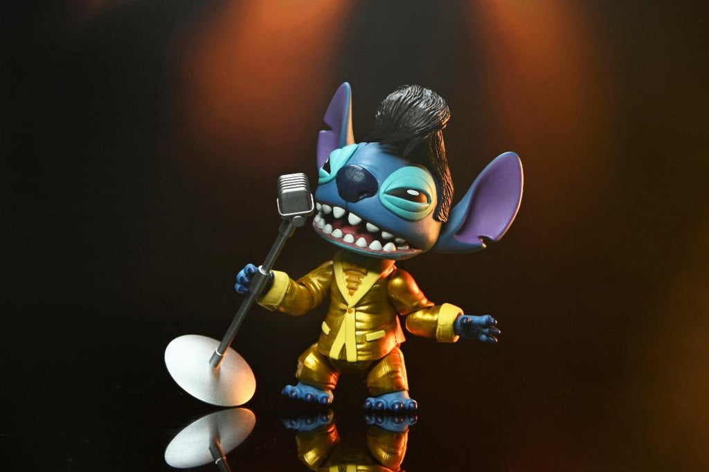 NECA Disney: Lilo & Stitch Ultimate Gold Suit Elvis Stitch