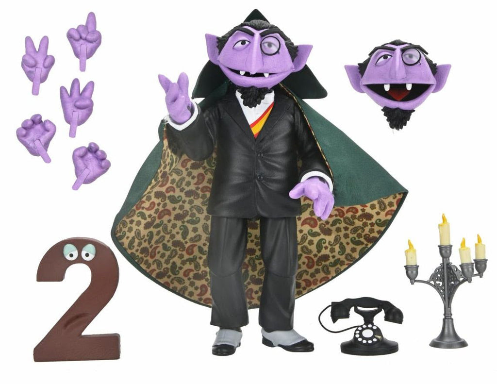 NECA Sesame Street Ultimate The Count