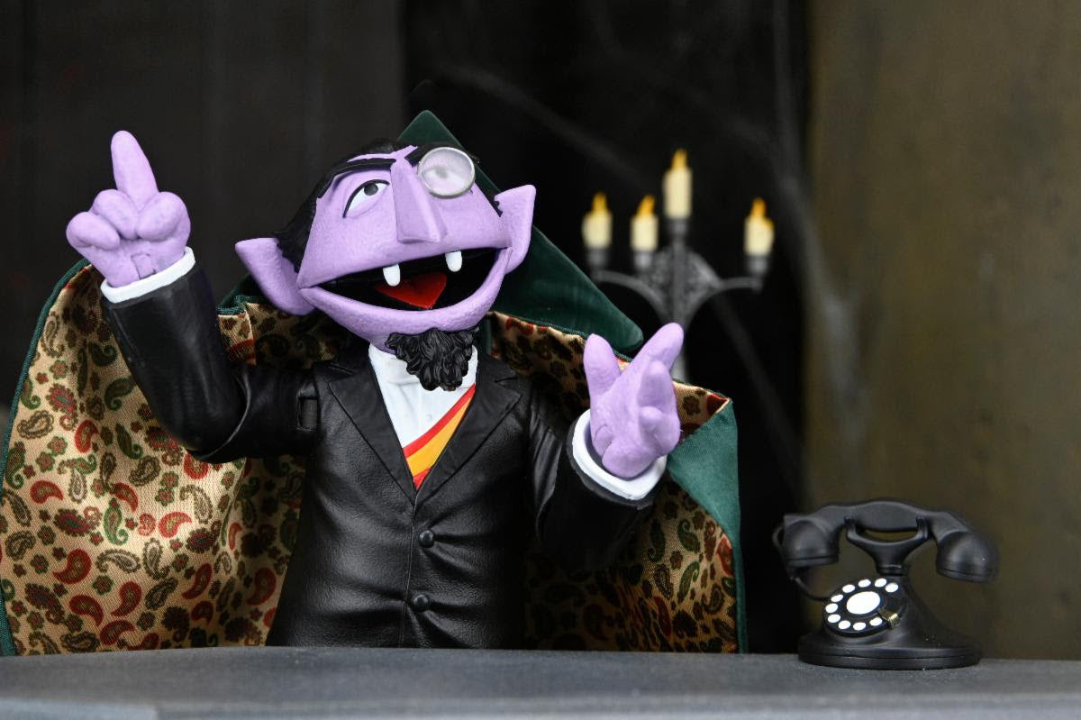 NECA Sesame Street Ultimate The Count