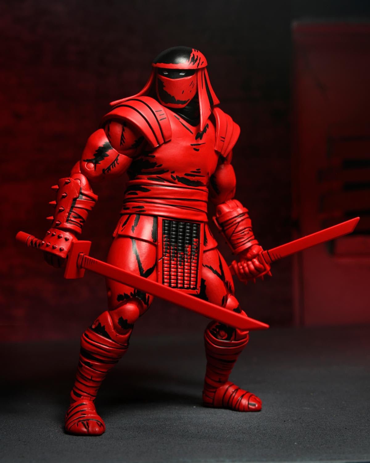NECA Teenage Mutant Ninja Turtles Mirage Red and Black Foot Enforcer