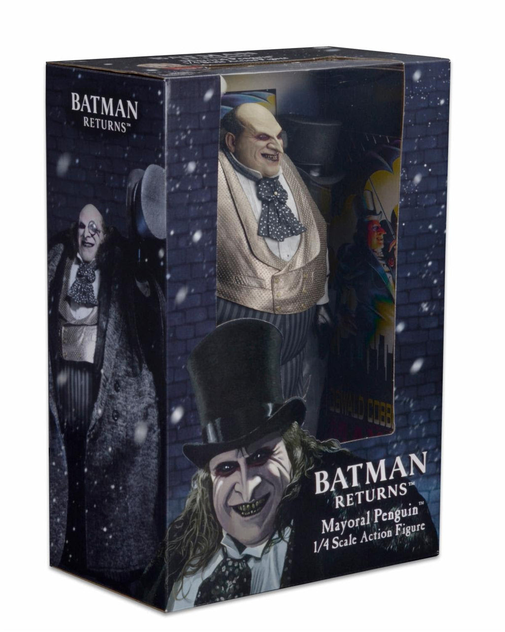 NECA Quarter Scale Batman Returns Danny Devito Mayoral Penguin (1:4 Scale)