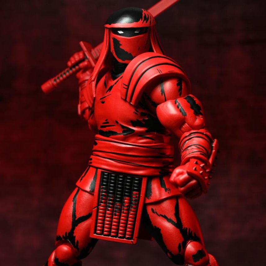 NECA Teenage Mutant Ninja Turtles Mirage Red and Black Foot Enforcer