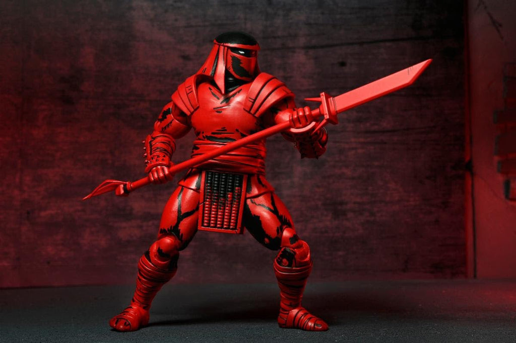 NECA Teenage Mutant Ninja Turtles Mirage Red and Black Foot Enforcer