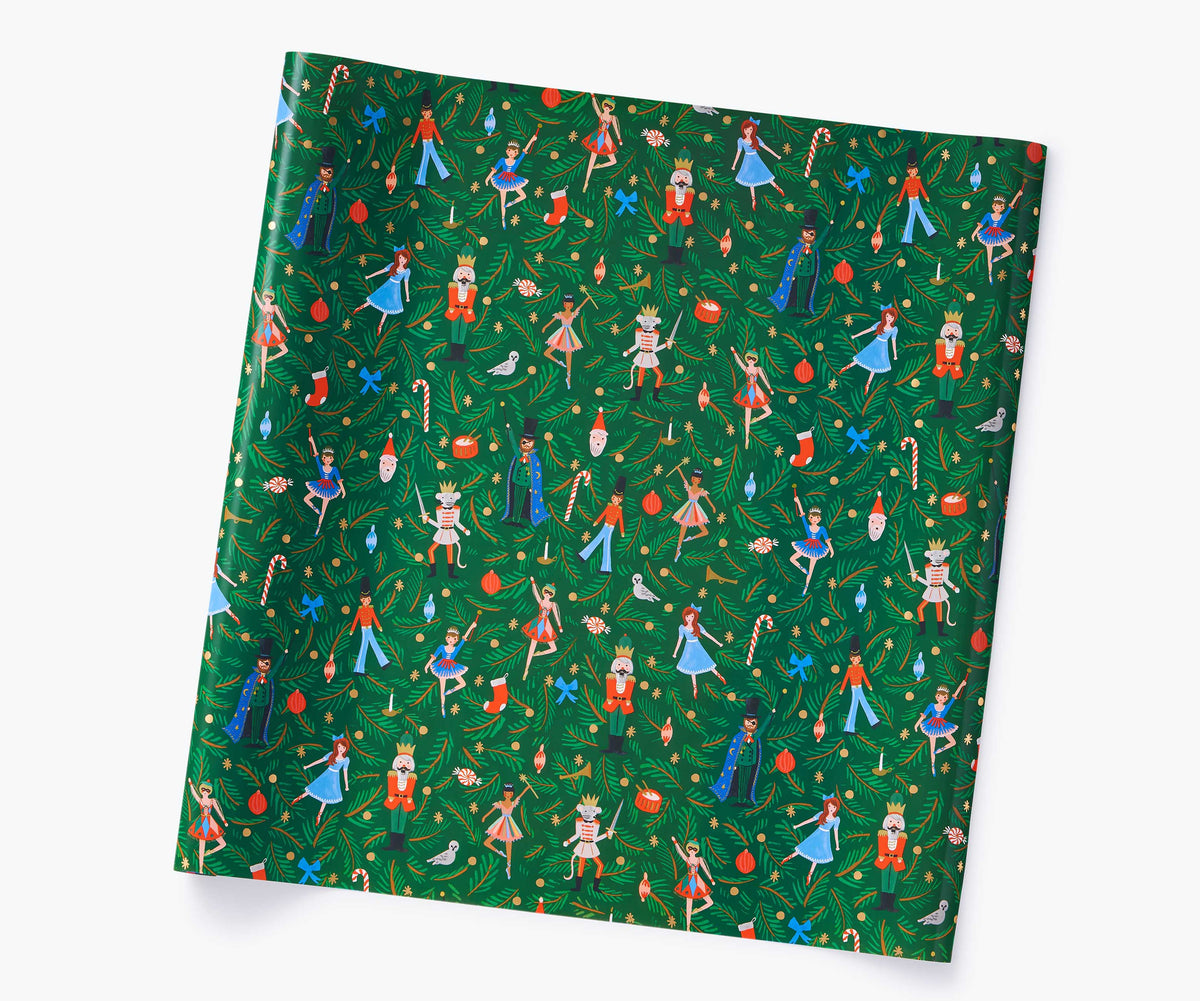 Holiday Wrapping Roll - Nutcracker