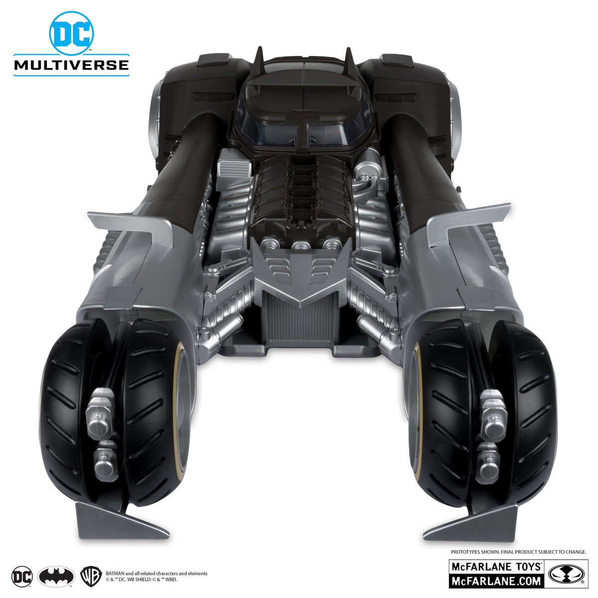 DC Multiverse Exclusive Gold Label Batmobile (Batman White Knight)